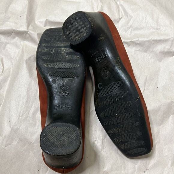 ARCHE LEATHER SUEDE‎ SHOES SIZE 39 1/2 - Picture 7 of 11